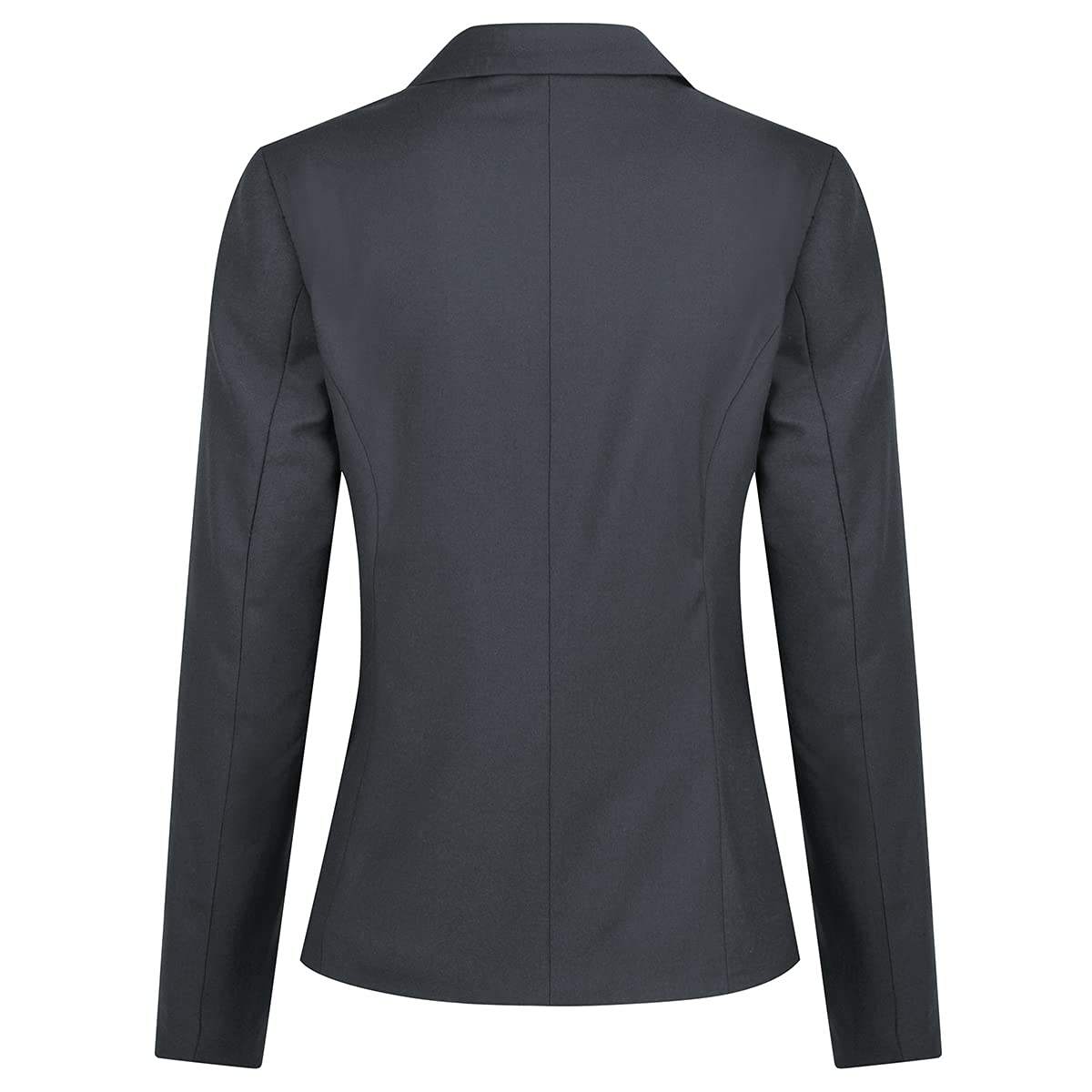 YUNCLOS Blazer Femme Chic Veston Élégant Tailleur Travail Business Veste De Costume Décontracté Boutonné Coupe Ajustée