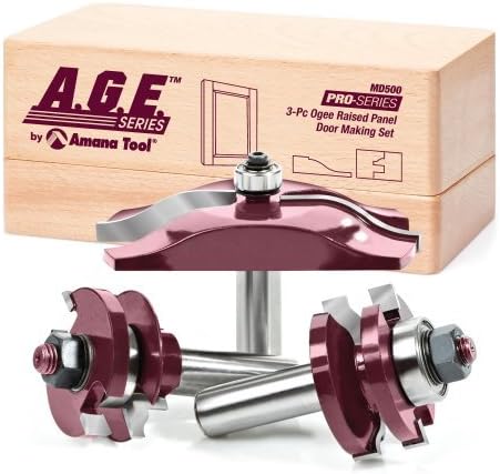 A.G.E. Series - 3 Pcs Ogee Door Making Set (MD500)