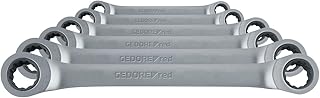 GEDORE RED Double ring ratchet Spanner set 8-19mm 6pcs