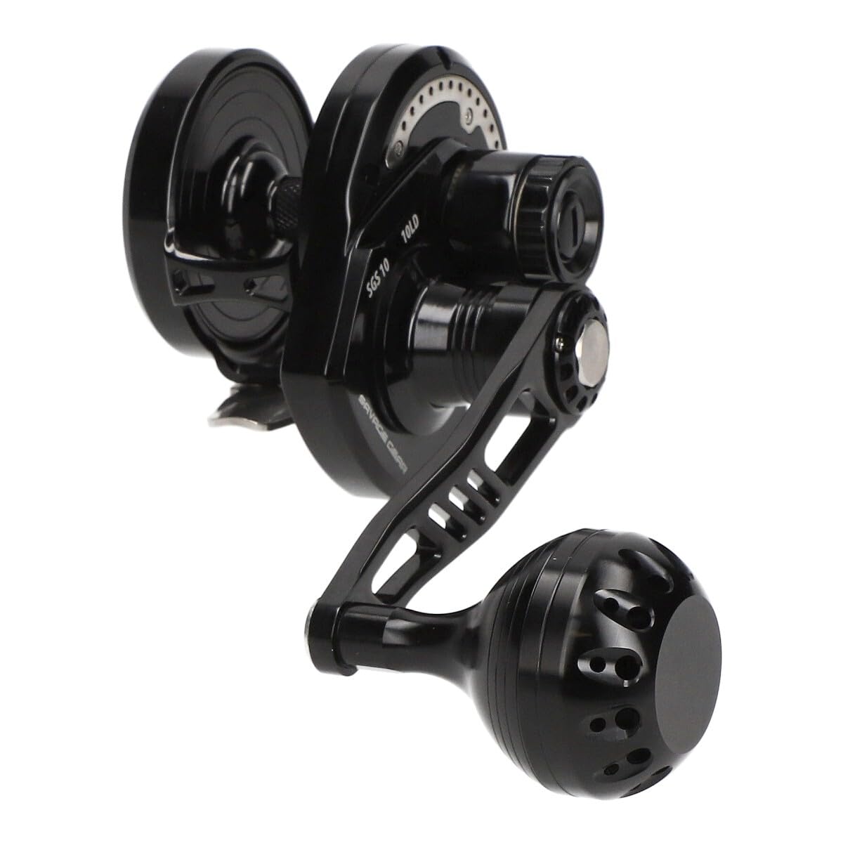Savage Gear SGS10 Jigging Custom Black 8+1BB LH Linkshand Multirolle