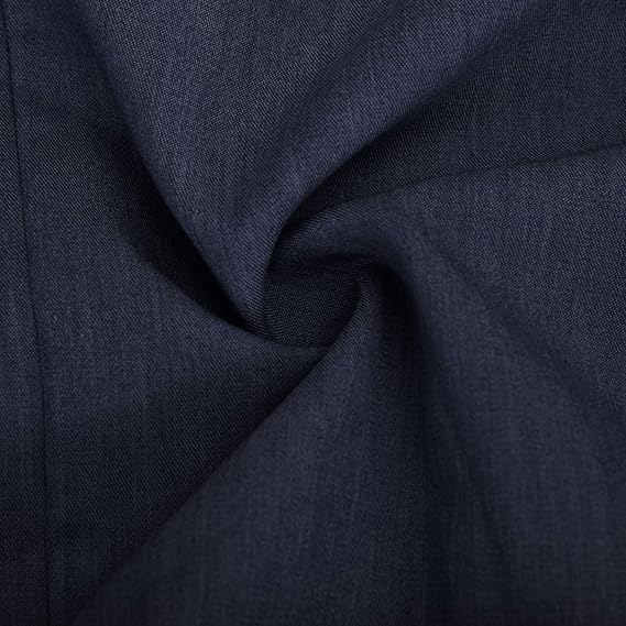Blazer casual de ajuste regular para hombre, chaqueta ligera de color sólido, manga larga con bolsillo, chaqueta de vestir casual de negocios con botón de cuello de solapa