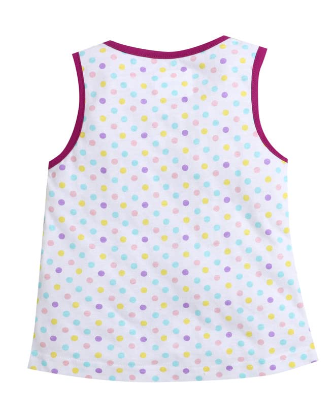 Image of BUMZEE Girl's Cotton Printed Regular Fit T-Shirt