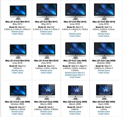 OWC compatible General Servicing Kit | for all Apple iMacs 2007 & Later - Afbeelding 5