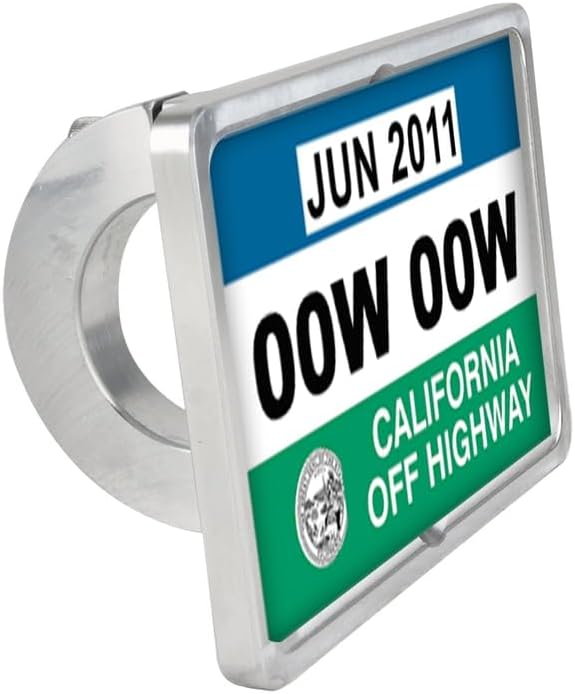 Billet OHV Registration Sticker Display | 1.75" Tube Mount