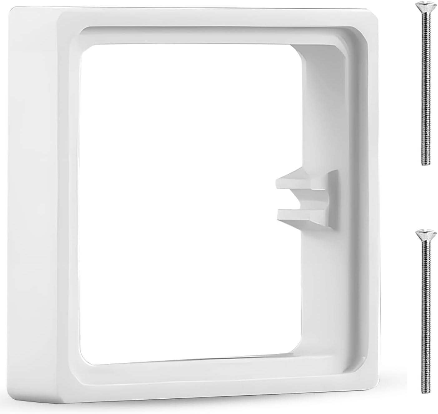 Single Socket Spacer Plate for Light Switch 20mm,Single Socket Spacer for Electrical Installations,Singles Sockets Extension Plate for Ideal DIY & Home Renovation Projects Office School