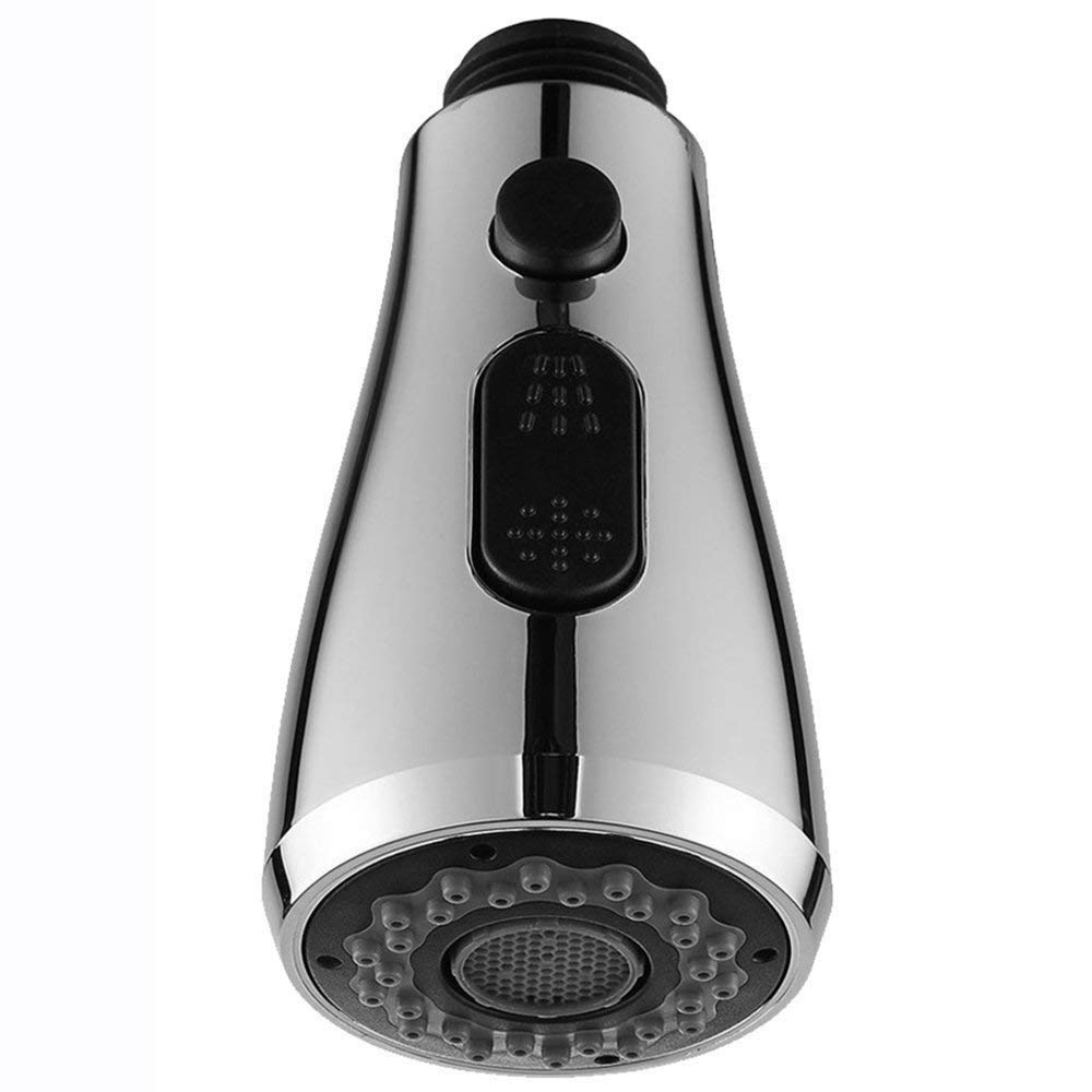 Cocina Grifos,Cabezal de Repuesto Multifunción Para Cabezal de Cocina con 2 Ajustes de Pulverizador Para Grifo de Cocina y Baño, Acabado Cromado, Universal G 1/2