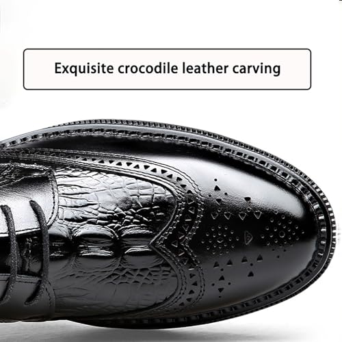 New Men's Shoes High-end Marriageable Split Leather Shoes Rubber Sole，Versatile Business Casual British Fabric Leather Men's Shoes3