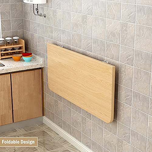 Table pliante de cuisine murale pour optimiser les petits espaces - 3