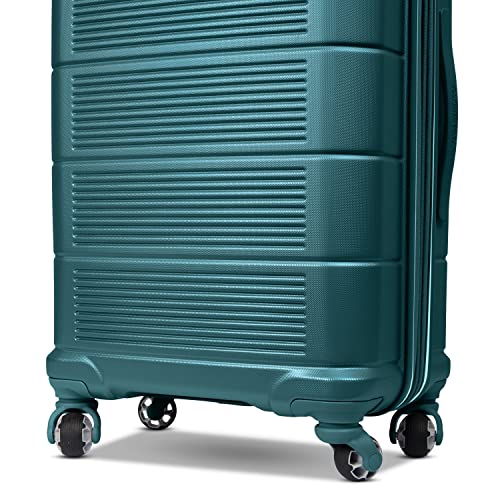 Image of American Tourister Stratum 2.0 Hardside Expandable Luggage with Spinners, Bright Teal, 2PC SET (Carry-on /Large)