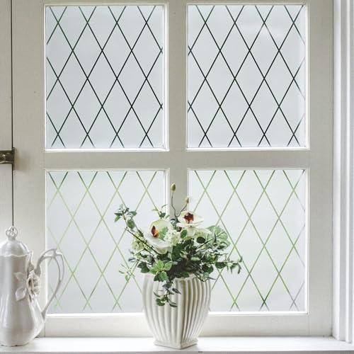 Película para ventana de vidrio esmerilado VELIMAX 17.7 x 78.7 in miniatura 1