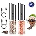 Macina sale e pepe elettrico, macina pepe elettrici,sale e pepe elettrico con luce LED, grinder professionale,macina semi,meccanismo in ceramica regolabile con granulosità grossa utilizzabile (2)
