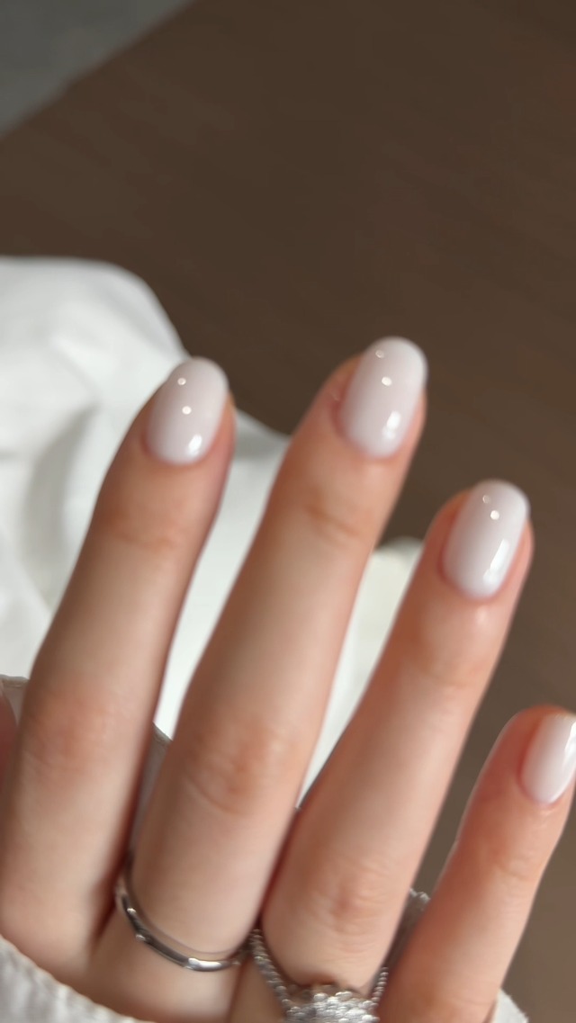 Amazon.com : GAOY Milky White Gel Nail Polish, 16ml Nude Color