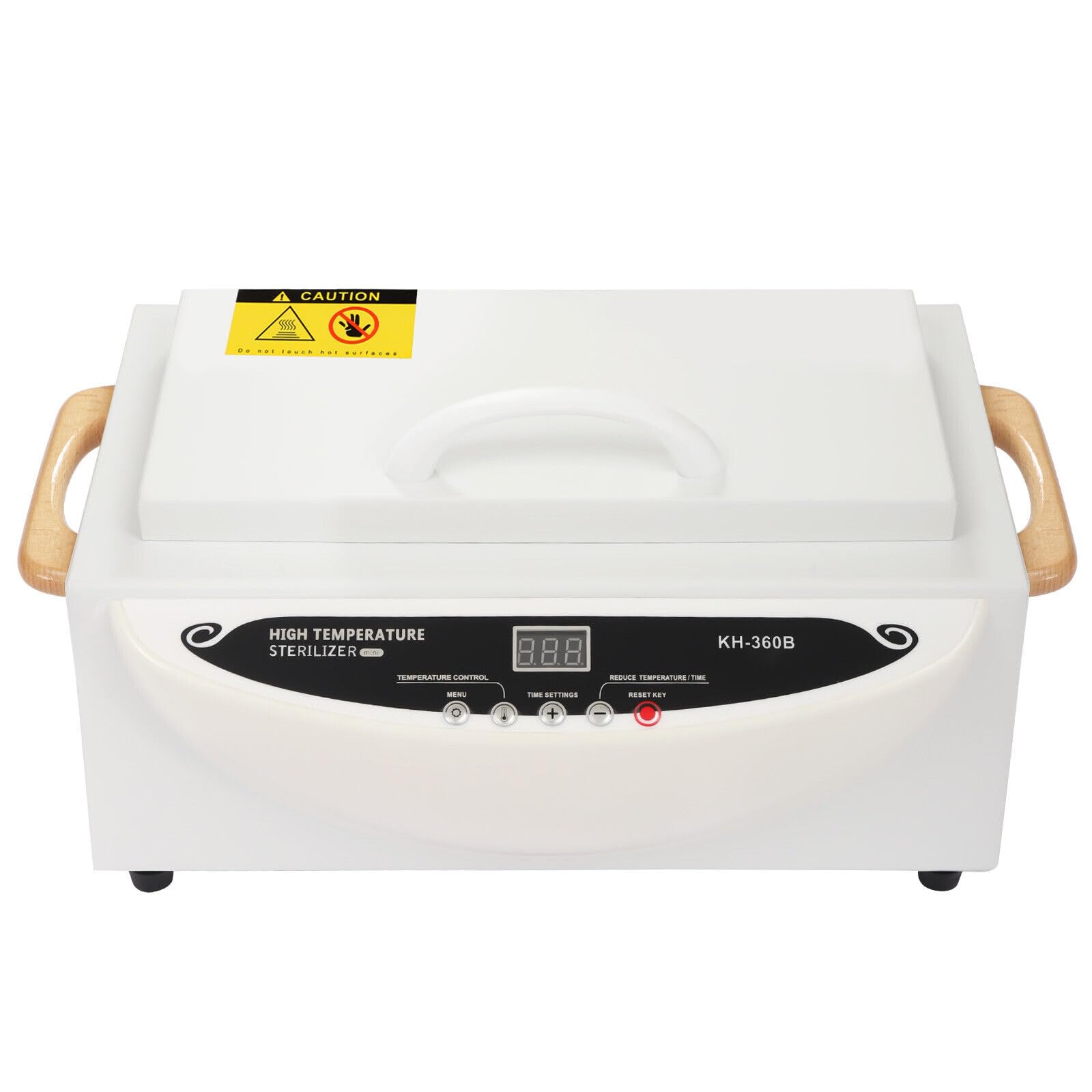 Sterilizzatore ad aria calda sterilizzatore ad alta temperatura per strumenti, 500 W, 250 °C, sterilizzatore a calore secco, sterilizzatore per studi di manicure e parrucchieri