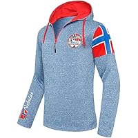 JIMI Pull Polaire Homme - Polaire Tricotée Sportive