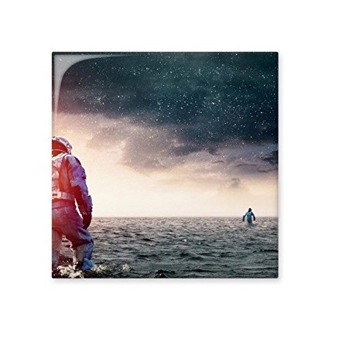 Carreaux de céramique pour rénover une cuisine avec un décor d'astronautes