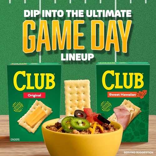 Image of Club Snack Stacks Crackers, Lunch Snacks, Original, 12.5oz Box (6 Stacks)