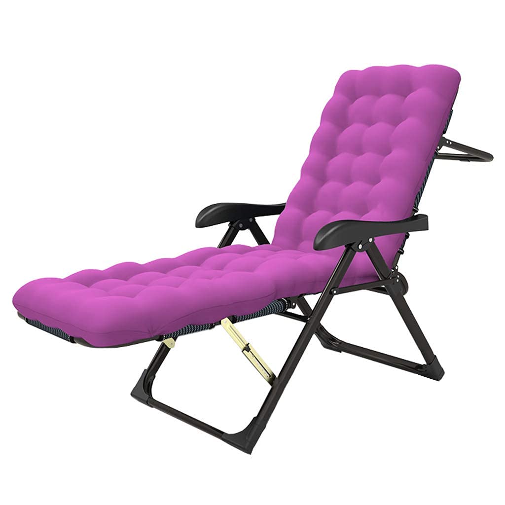 Chaise inclinable pliante pour soulager le dos au jardin ou à la maison