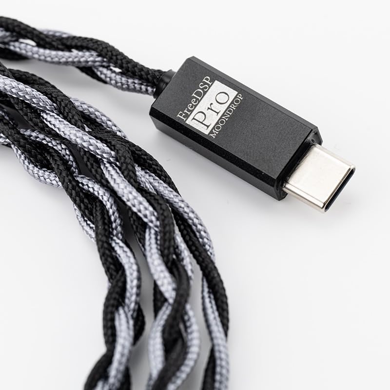 【Moondrop】FreeDSP Pro Moondrop FreeDSP Pro In-Ear Monitor IEM Cable with USB-C Plug and