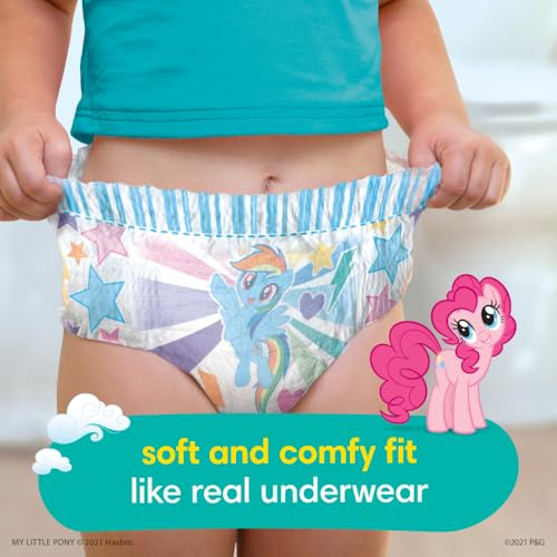 Image of Pampers Training Pants - Easy Ups Girls & Boys - Size 4T-5T, 18 Count, My Little Pony Potty Underwear (Packaging May Vary)