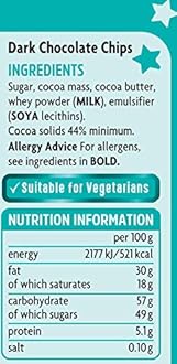 Dr. Oetker Dark Chocolate Chips, 100g