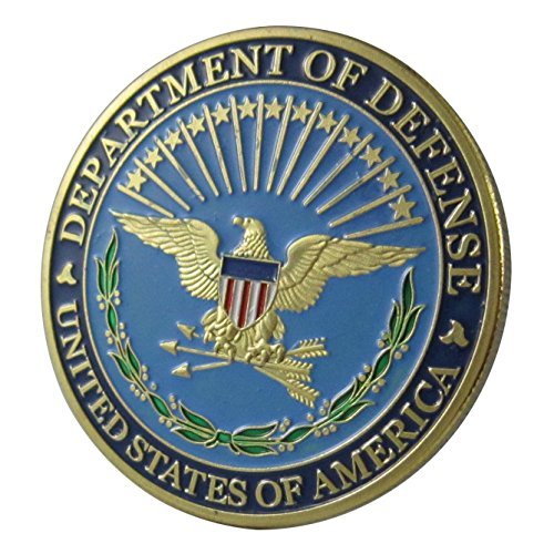lovesports2013 United States Department of Defense DOD 24KT GP Challenge Coin 1041#