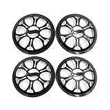 uxcell 4pcs 7 Inch Black Plastic Car Audio Woofer Subwoofer Mesh Cover
