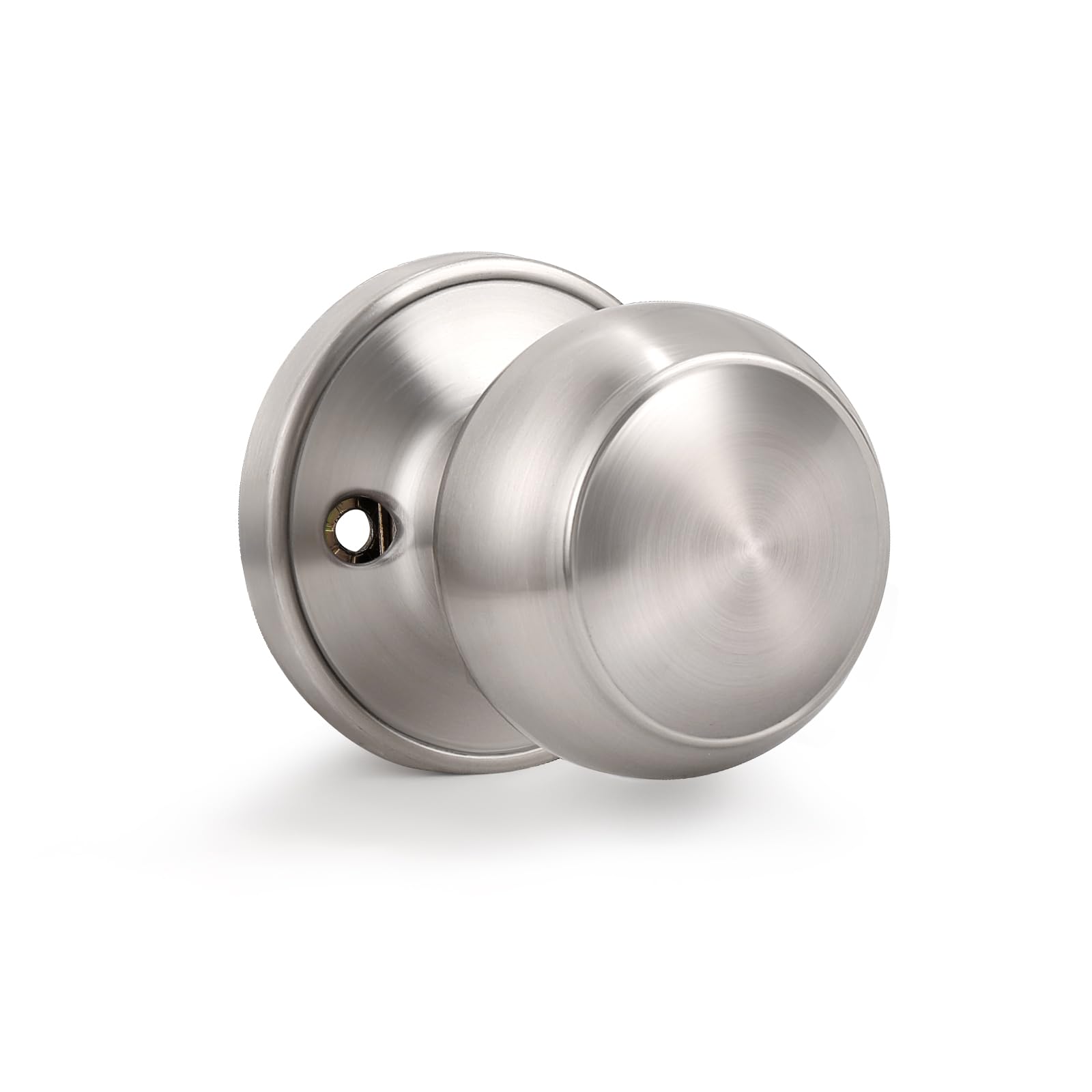 Dummy Door Knobs - Satin Nickel Pack of 4 -10