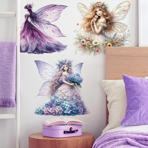 Vinilos decorativos mariposa para pared, 2 piezas removibles miniatura 6