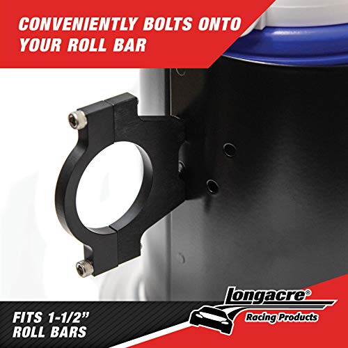 Longacre 52-22553 Drink Holder, Clamp On, For 1-1/2 Inch Bar #TOP2