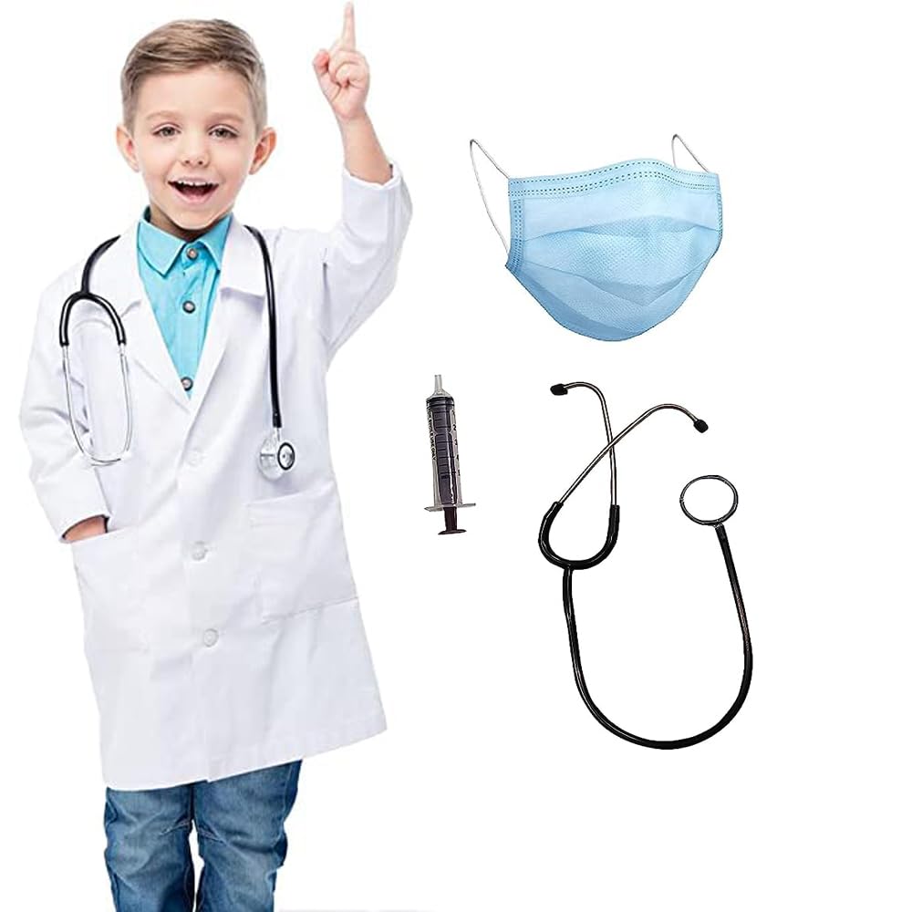 See full amazon price history chart for FLIPWORLD Doctor lab Coat for kids + all accessories Free (Mask + Toy Injection + Stethoscope) (5-6 YEARS) FLIPWORLD Doctor lab Coat for kids + all accessories Free (Mask + Toy Injection + Stethoscope) (5-6 YEARS) (B0CF1F1BF2) Amazon Price History, Amazon Price Tracker