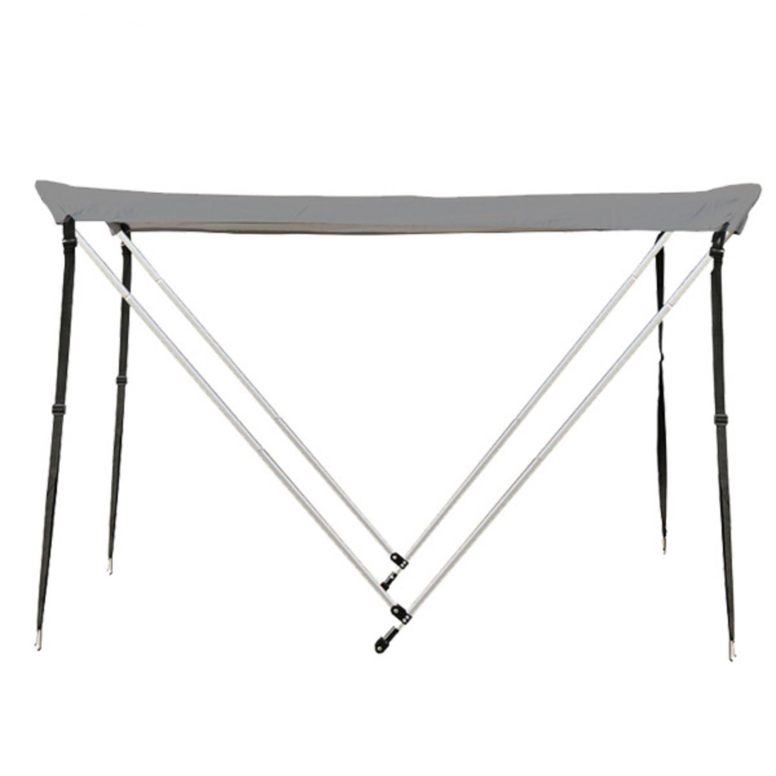 Toldo Plegable con Estructura y Correas Fijación No Destiñe Toldo Bimini Antideslizan Náutico para Paddlers