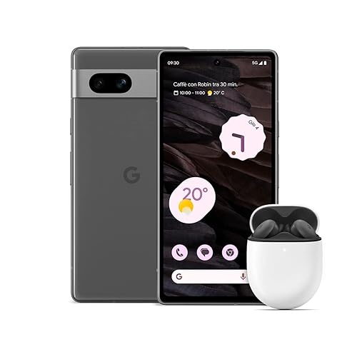 Immagine del prodotto Google Pixel 7a - Cellulare 5G Android Sbloccato con Grandangolo - Grigio Antracite + Pixel Buds A-Series - Auricolari Wireless con Bluetooth – Grigio Antracite