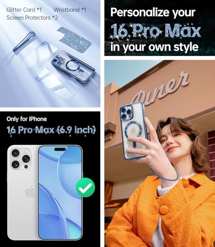 Coque iPhone 16 Pro Max antichoc MagSafe protection écran verre