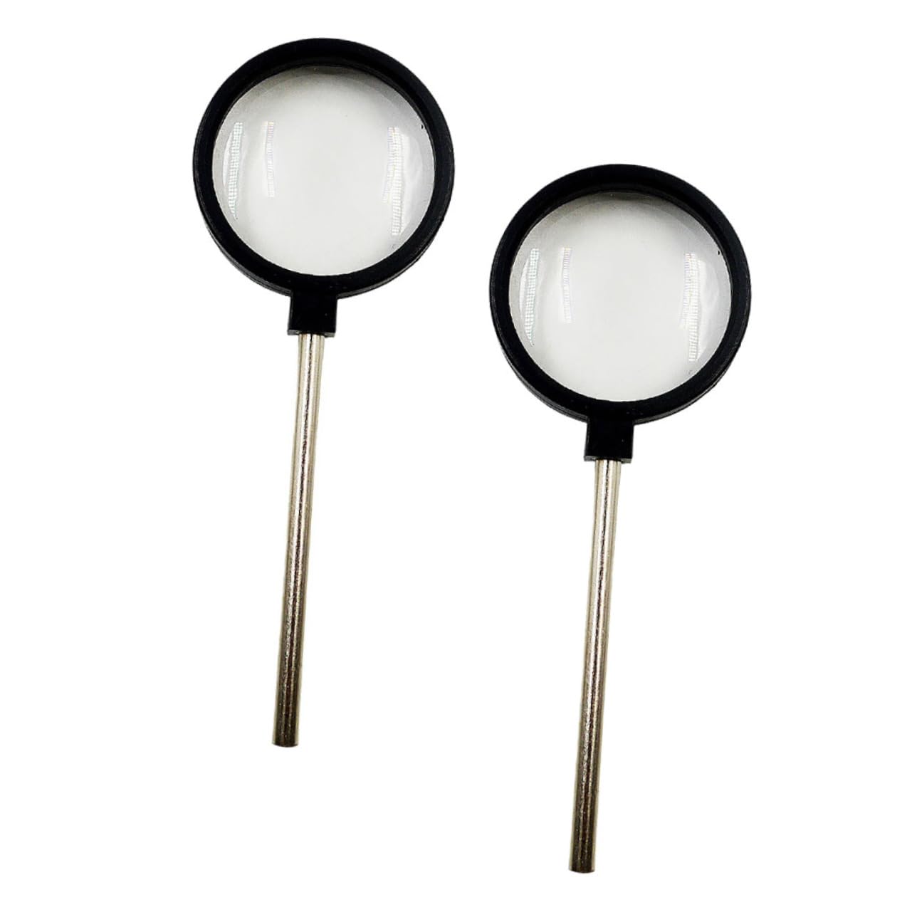 CANIGHT 2pcs Concave Lens Labs Equilateral Prisms Experimental Equipment Convex Lens Nrg Prisma Physics Teaching Handheld Optical Lens Biconvex Lens Teaching Convex Lens Glass