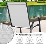 Avestar Gartenstuhl-Set Textilene (4 Stück)