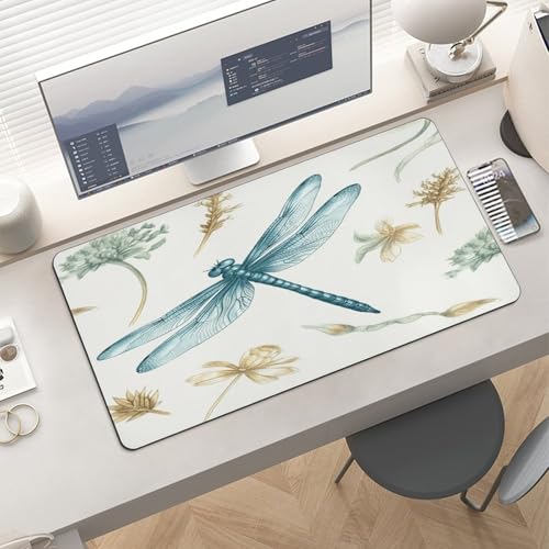 Dragonfly Desk Mat Fashion Large Mouse Mat 30x60cm miniatura 6