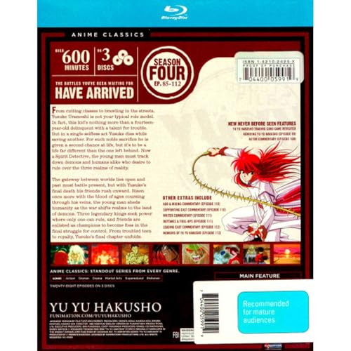 Yu Yu Hakusho - Season 4 (Classic) [Blu-ray] image 4