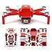 WRAPGRADE Skin Compatibile con DJI Mavic Mini (Super Red)