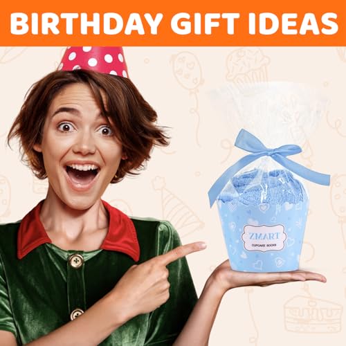 Image of HAPPYPOP Birthday Gift Ideas - Socks for 26 27 28 29 30 Year Olds Women Men