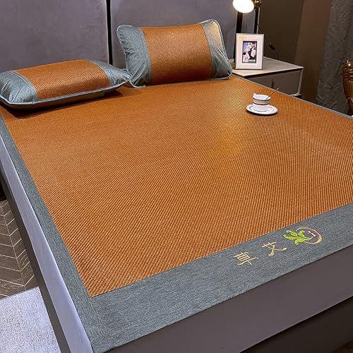 Alfombra de dormir de bambú para mejorar el descanso transpirable en camas dobles