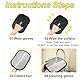 Nicphyn 3 Stück Tierhaarentferner Handschuh, Katzenhaarentferner, Pet Hair Remover Glove, Tierhaarentfernungshandschuh, Fellhandschuhe Haarentfernung, Fellmagnet Handschuhe, Haustierhaarentferner