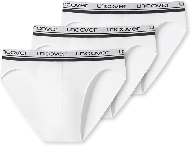 Uncover by Schiesser Bielizna Mężczyźni 3-pak Rio-slipy (3 w zestawie)