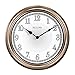 Bulova C4826 Light Time Wall Clock, Champagne