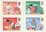 MiNr. 886 - 889, philaseum Großbritannien 1981 Nr. 886 - 889 4X Maximumkarten MC EST ungelaufen