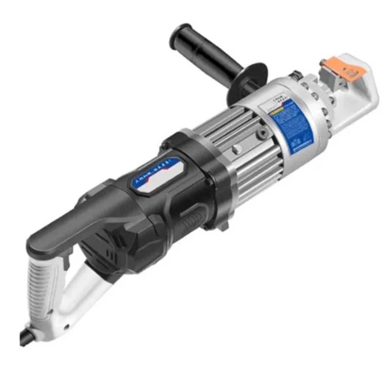Gqnblvhzupdm 16 Rear Handle Rebar Bender, Steel Bar Cut Off Machine Electric Rebar Hydraulic Pliers Cutter(16 Rear Handle)