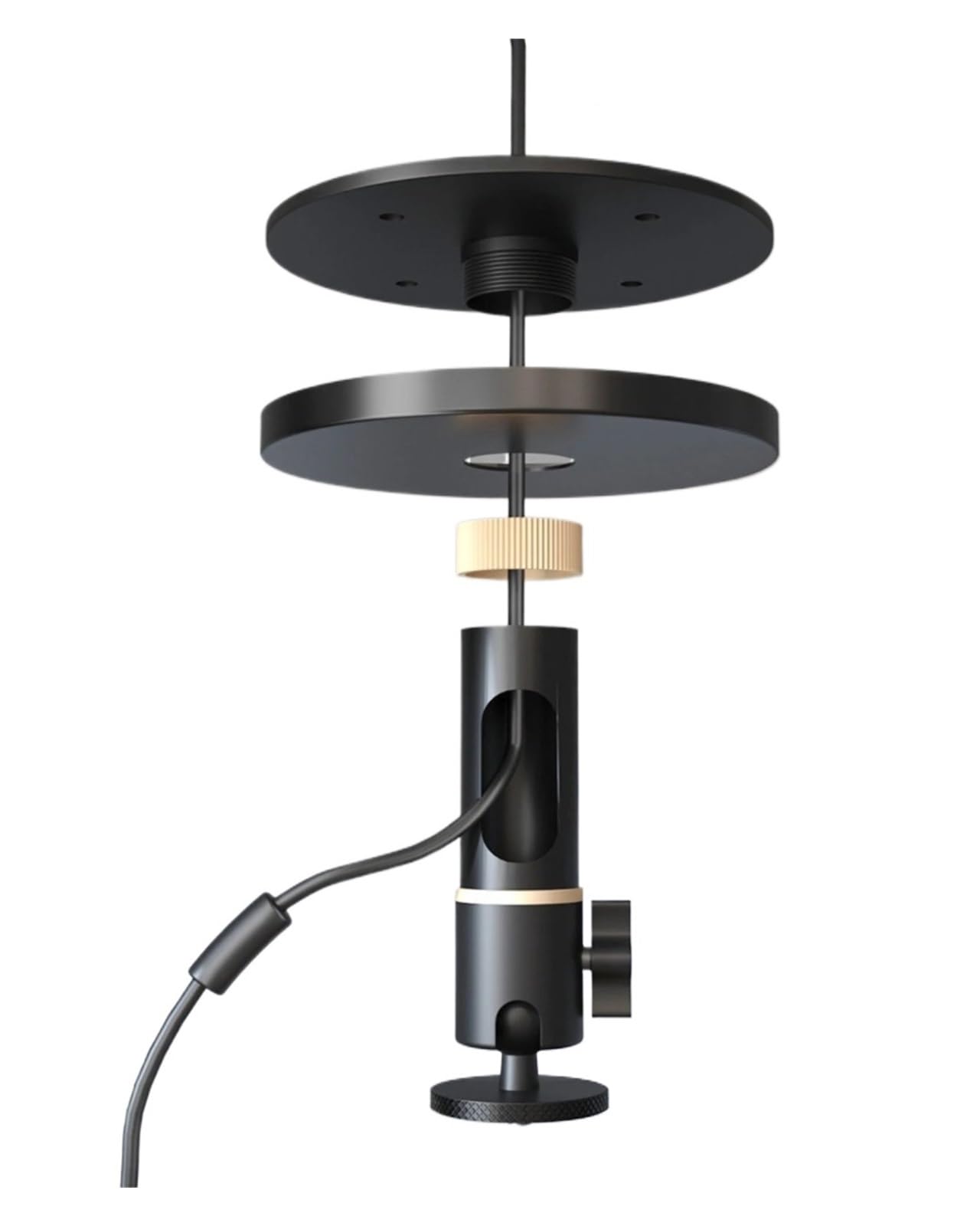 Projector Mount, Projektor-Deckenhalterung mit Verstellbarer Höhe, kompatibel mit Hisense C2 Ultra C3 RS20, 1/4 Zoll Schraube PH68,for Replacement(9-15cm Height)