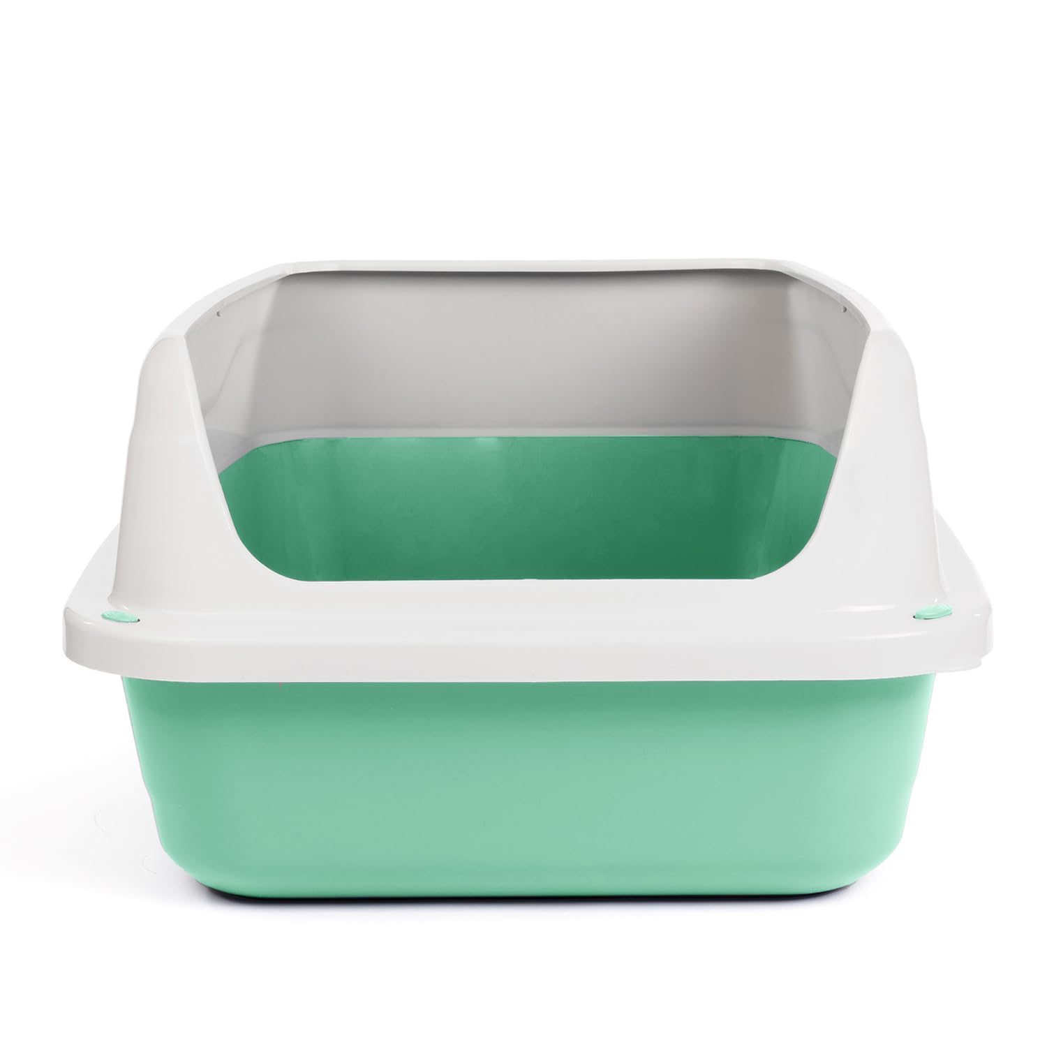 Lettiera Per Gatti Con Bordi Alti Mil&ugrave; Maxi - 56x40x24 Cm, Made In Italy