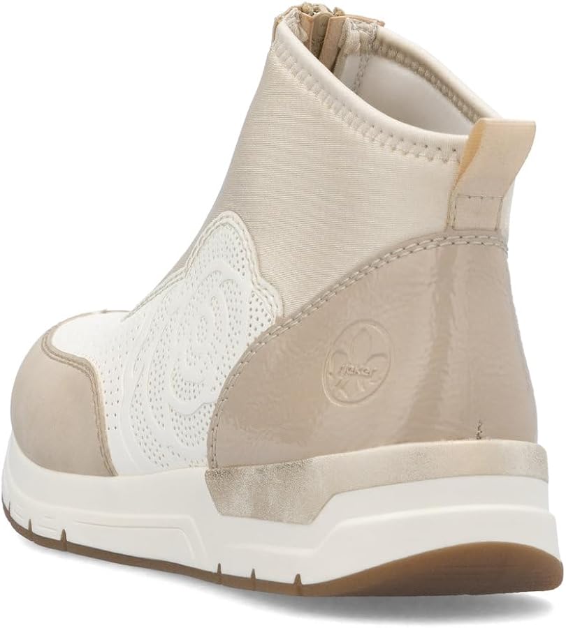 Rieker Dames Low-Top Sneaker W1201, vrouwen lage schoenen