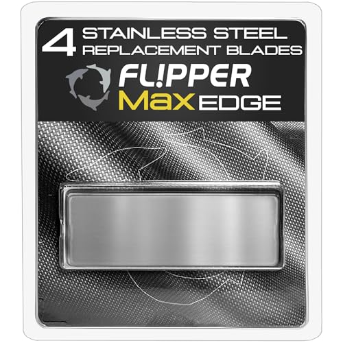 Image of Flipper Edge MAX Stainless Steel Blades - 4pk