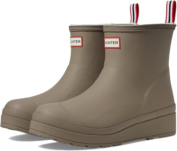 Botas De Agua Play Hunter Original Para Mujer Rojos Y Botas De